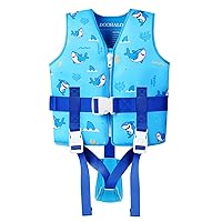 DOOHALO Toddler Swim Vest Kids Swimming Training Vest for Boys Girls Suitable for Age 1 to 8 Years 20Ibs - 46Ibs