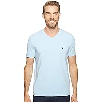 Nautica Men's Short Sleeve Solid Slim Fit V-Neck T-Shirt