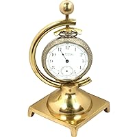 FindingKing Brass Stand Pocket Watch Display Case