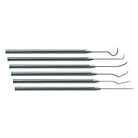 Moody Tools 55-0292 6 Pc. Stainless Steel Precision Probe Set, 25mil