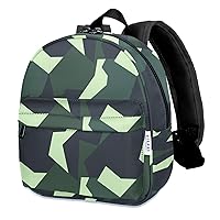 Lightweight Toddler Kids Backpack with Chest Strap For Boys and Girls, Preschool Kindergarten 3-6 Years Old 30 Colors (KGR)