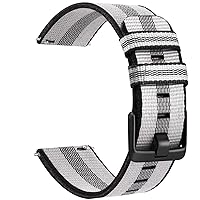 Vancle Premium 22mm Nylon Quick Release Replacement Watch Bands for Men and Women, Watches and Smartwatches