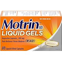 Motrin IB Liquid Gels - 80 ct, Pack of 2