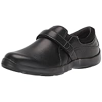 Anodyne Women's No. 63 Casual Comfort Oxford, Black Stretch, 7.5 X-Wide