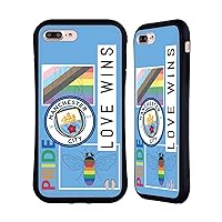 Head Case Designs Officially Licensed Manchester City Man City FC Collage Pride Hybrid Case Compatible with Apple iPhone 7 Plus/iPhone 8 Plus