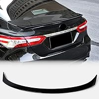 AOMSAZTO Rear Trunk Spoiler Wing Lid Fit for Toyota Camry 2018 2019 2020 2021 2022 2023 SE XSE LE XLE M4 Style Glossy Black Wing Splitter Accessories