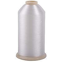 Monofilament Invisible Nylon Thread Clear 16400 Yard Cone, (ITCC16000)