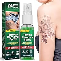 Tattoo Removal-Tattoo Fade Removal Spray, Accelerate Tattoo Naturally Fading and Removing, At Home Tattoo Removal, Painless Tattoo Remover for Unwanted Tattoo
