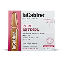 laCabine Pure Retinol Ampoule Serum with pure retinol for a youthful radiance and a renewed skin