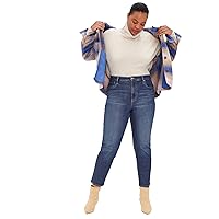GAP Women's High Rise Straight Fit Denim Jeans