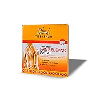 Tiger Balm Pain Relieving Patch, 5 Count