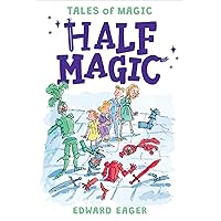 Half Magic (Tales of Magic) (Tales of Magic, 1) Half Magic (Tales of Magic) (Tales of Magic, 1) Paperback Audible Audiobook Kindle Mass Market Paperback Library Binding Audio, Cassette