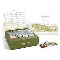 Assorted Gift Set, Assorted Loose Classic Flavored Leaf Tea, Single Steeps Chest Gift Box, 28 Count (Pack of 1)