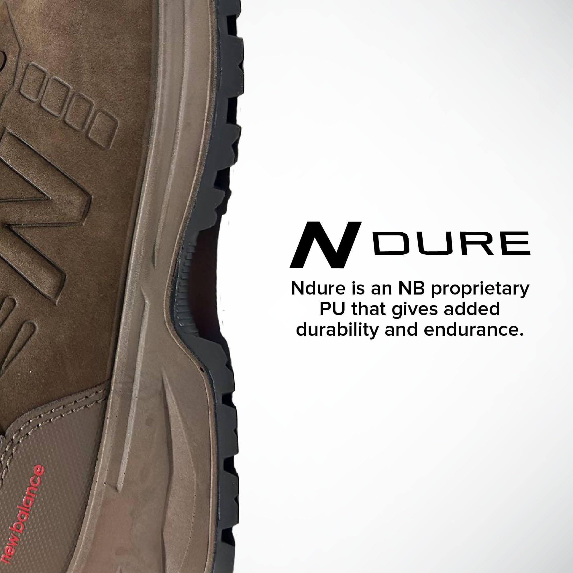 New Balance Men's Composite Toe Calibre Industrial Boot, Chocolate, 9 Wide