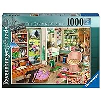 Ravensburger The Garden Shed 1000 Piece Jigsaw Puzzle for Adults - 16767 - Every Piece is Unique, Softclick Technology Means Pieces Fit Together Perfectly