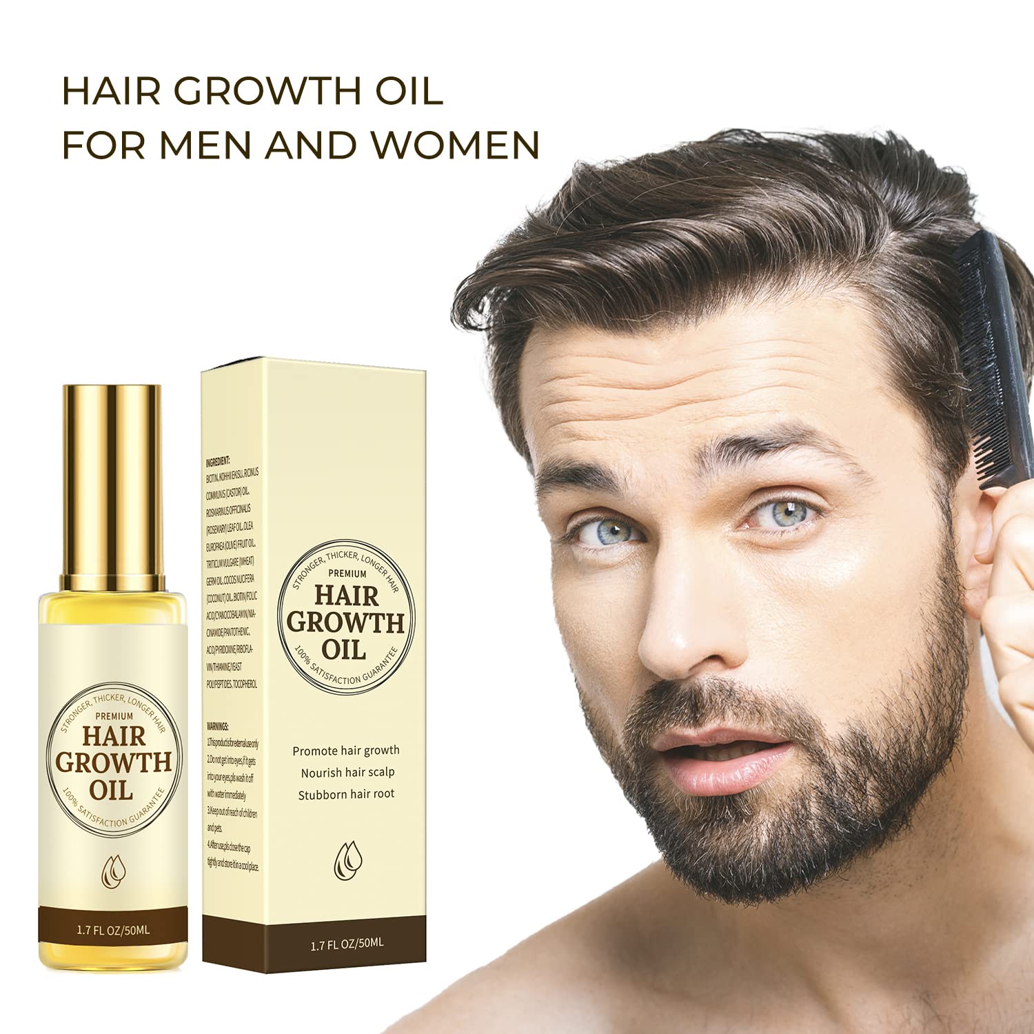 Mua Biotin Hair Growth Serum, Hair Growth Oil Treatment with Caffeine -  Anti Hair Loss and Thinning, For Stronger, Thicker, Longer Hair - Women &  Men  oz trên Amazon Mỹ chính hãng 2023 | Giaonhan247