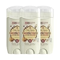 GentleMan's Collection Deodorant, Brown Sugar & Cocoa Butter Scent, 3.0 oz (Pack of 3)