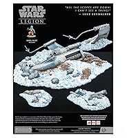 Star Wars: Legion Crashed X-Wing Battlefield Expansion - Enhance Your Battlefield! Tabletop Miniatures Strategy Game for Kids & Adults, Ages 14+, 2 Players, 3 Hour Playtime