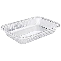 Wilton Armetale Flutes and Pearls Rectangular Baking Dish, 9-Inch-by-13-Inch