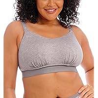 Elomi Downtime Non Wire Bralette (301417),42J,Grey Marl