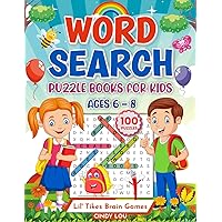 Word Search Puzzle Books for Kids Ages 6-8: Search and Find Activities (Lil' Tikes Brain Games)