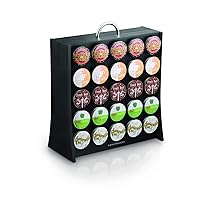 Mind Reader Single Serve Coffee Pod Storage, 50 Coffee Pod Capacity, Countertop, Double-Sided, 12