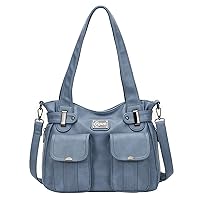 KL928 Purses for Women Soft PU Leather Handbags Large Capacity Shoulder Bags Multi Pockets Fashion Crossbody Bag