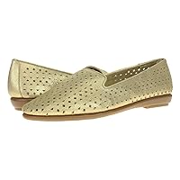 Aerosoles Women's You Betcha Slip-On Loafer, Gold Suede 9 M US