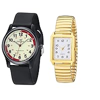 Nurse Watch for Nurse Doctors Medical Professionals Students Men Women Women's Ultra Thin Easy Reader Watch with Elastic Strap