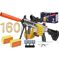  VATOS Toy Gun for Nerf Guns - Automatic Machine Gun Sniper  Rifle with Scope for Boys Girls 100 PCS Toy Foam Blaster Darts