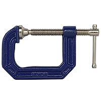 IRWIN 1415-C Tools QUICK-GRIP C-Clamp, 1 1/2-inch, 1 1/2-inch Throat Depth (2025101)