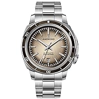 Nautilo Mens Analog Automatic Watch with Stainless Steel Bracelet AM-5019.17.105.M01