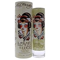 Ed Hardy Love & Luck for Women 3.4 oz 100 ml EDP Spray (Pack of 1)