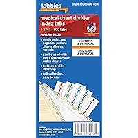 Tabbies Medical Chart Index Divider Tabs (TAB54528)