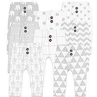 Cotton Baby Pants Set for Toddler Boys Girls 8 Pack Toddler Newborn to 24 Months