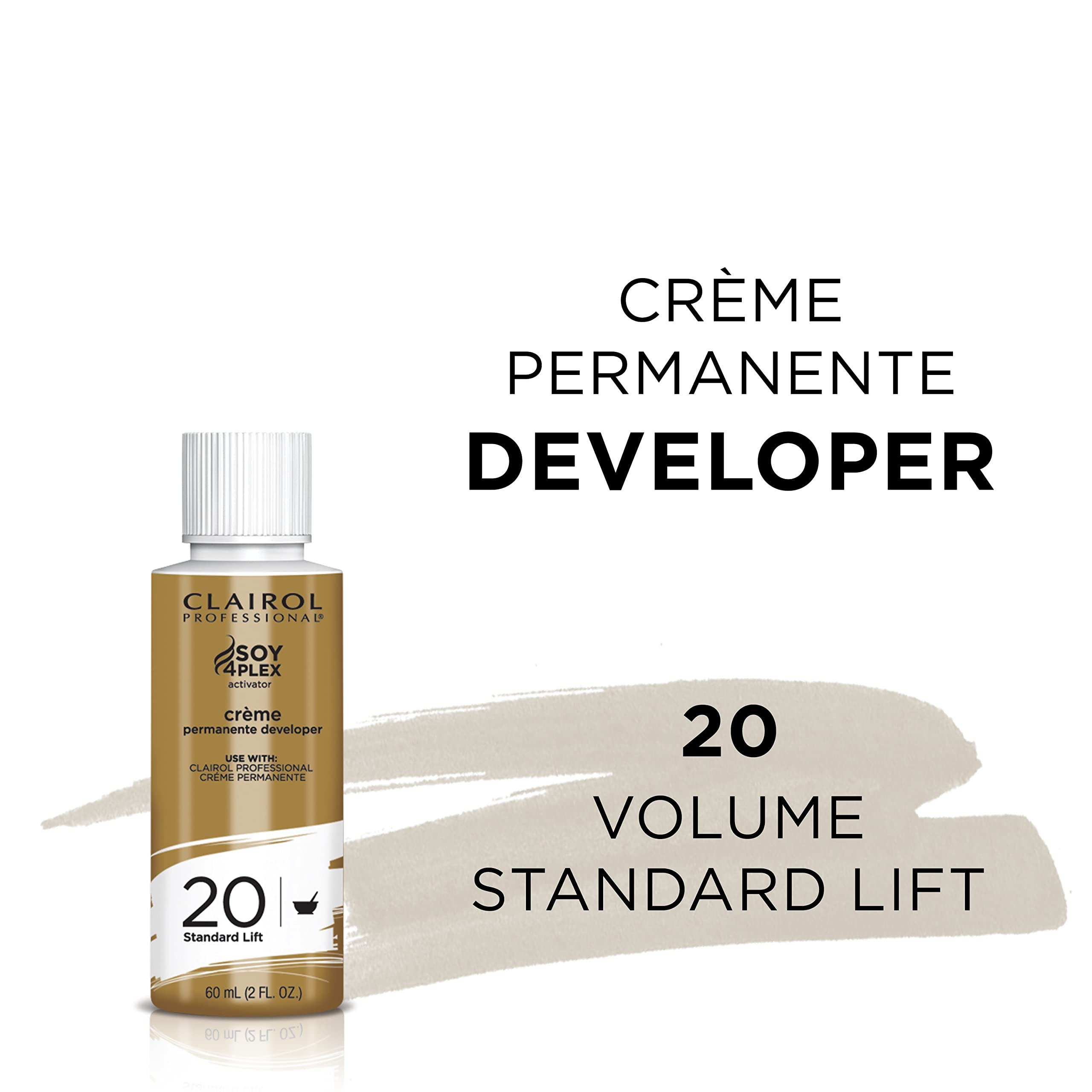 Clairol Professional Crème Demi Permanent 20 volume Hair Developer, 2 oz