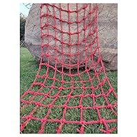 Cargo Net for Kids Climbing,Rope Netting Climbing Cargo Net Playground Kids Outdoor Climb Safety Large Netting Heavy Duty Child Rock Ladder Wall Hammock (Color : 12cm-12mm, Size : 14m/3.313ft)