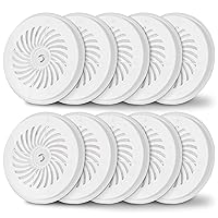 Upgraded Filter Units 3.0 for Cat Water Fountain, Replacement Filter Activated Carbon and Fiber Cotton for Clean Water (10 Packs)