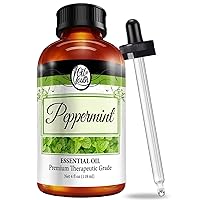 Essential Oils 4oz - Peppermint Essential Oil - 4 Fluid Ounces