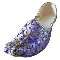 Men Jutties Indian Handmade Flip-Flops Wedding Multi-Color Khussa