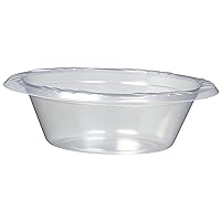 Clear Plastic Dinner Collection Bowls (5oz) 40 Count - Perfect for Parties & Events, Perfectly Sized & Durable