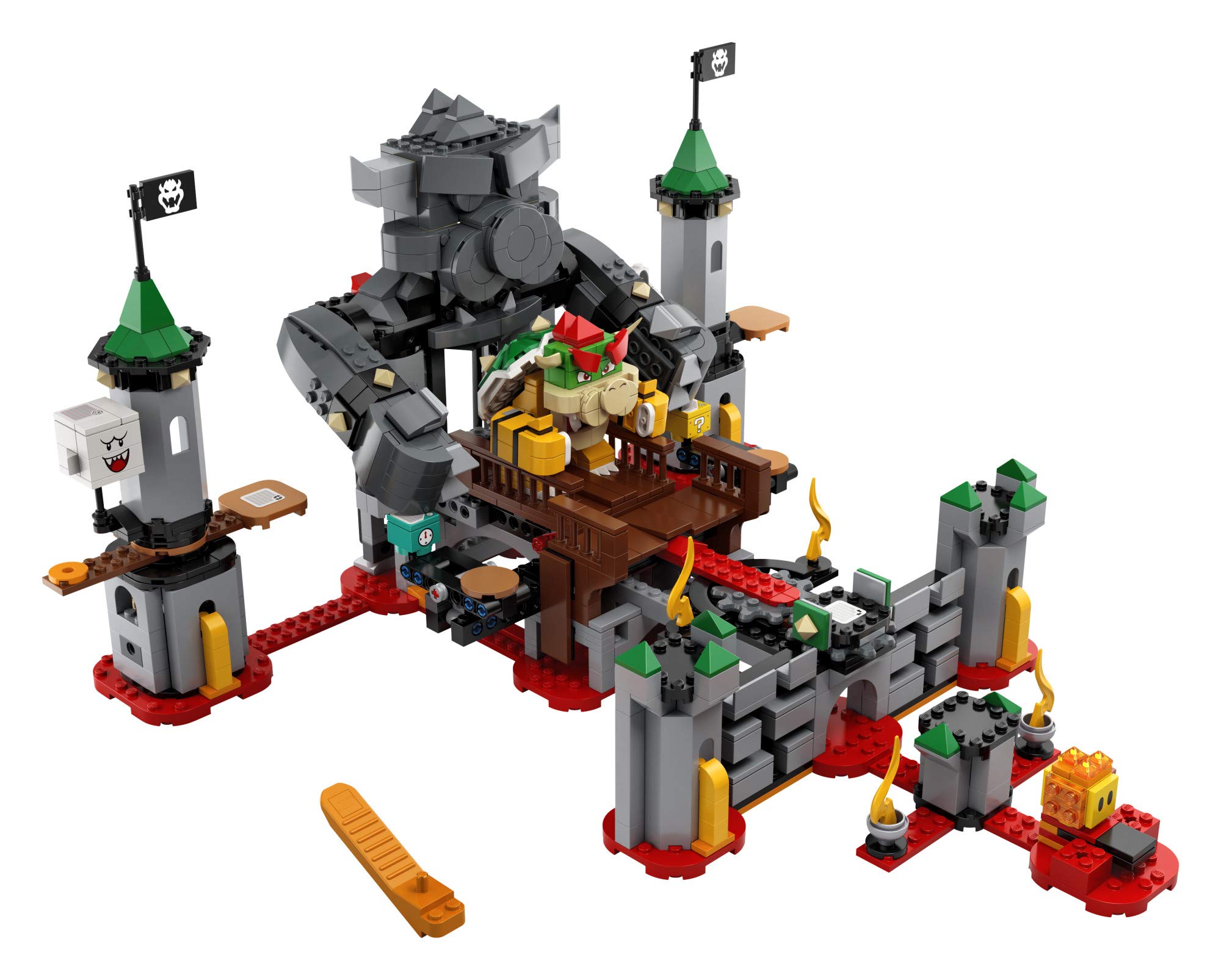 LEGO Super Mario Bowser's Castle Boss Battle Expansion Set 71369 Building Kit; Collectible Toy for Kids to Customize Their Super Mario Starter Course (71360) Playset (1,010 Pieces)