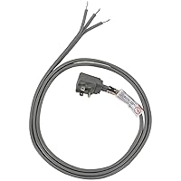 Certified Appliance Accessories 15-0343 15-Amp Grounded Right-Angle Plug Head Power Supply Cord, 3ft
