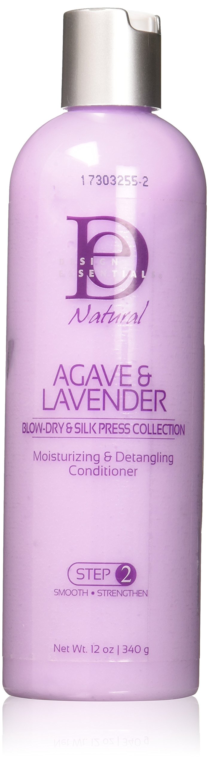 Design Essentials Agave & Lavender Moisturizing & Detangling Conditioner-Blow-Dry & Silk Press Collection - 12oz