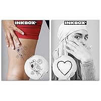 Inkbox Temporary Tattoos Bundle, Long Lasting Temporary Tattoo, Includes Floral Koi and Make Love with ForNow ink Waterproof, Lasts 1-2 Weeks, Koi Fish and Heart Tattoos