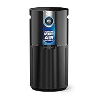 Shark AP1000 Clean Sense Air Purifier MAX, Allergies, HEPA Filter, 1100 Sq Ft, XL Room, Living Room, Whole Home, Captures 99.98% of Particles, Pollutants, Dust, Smoke, Allergens & Smells, Grey