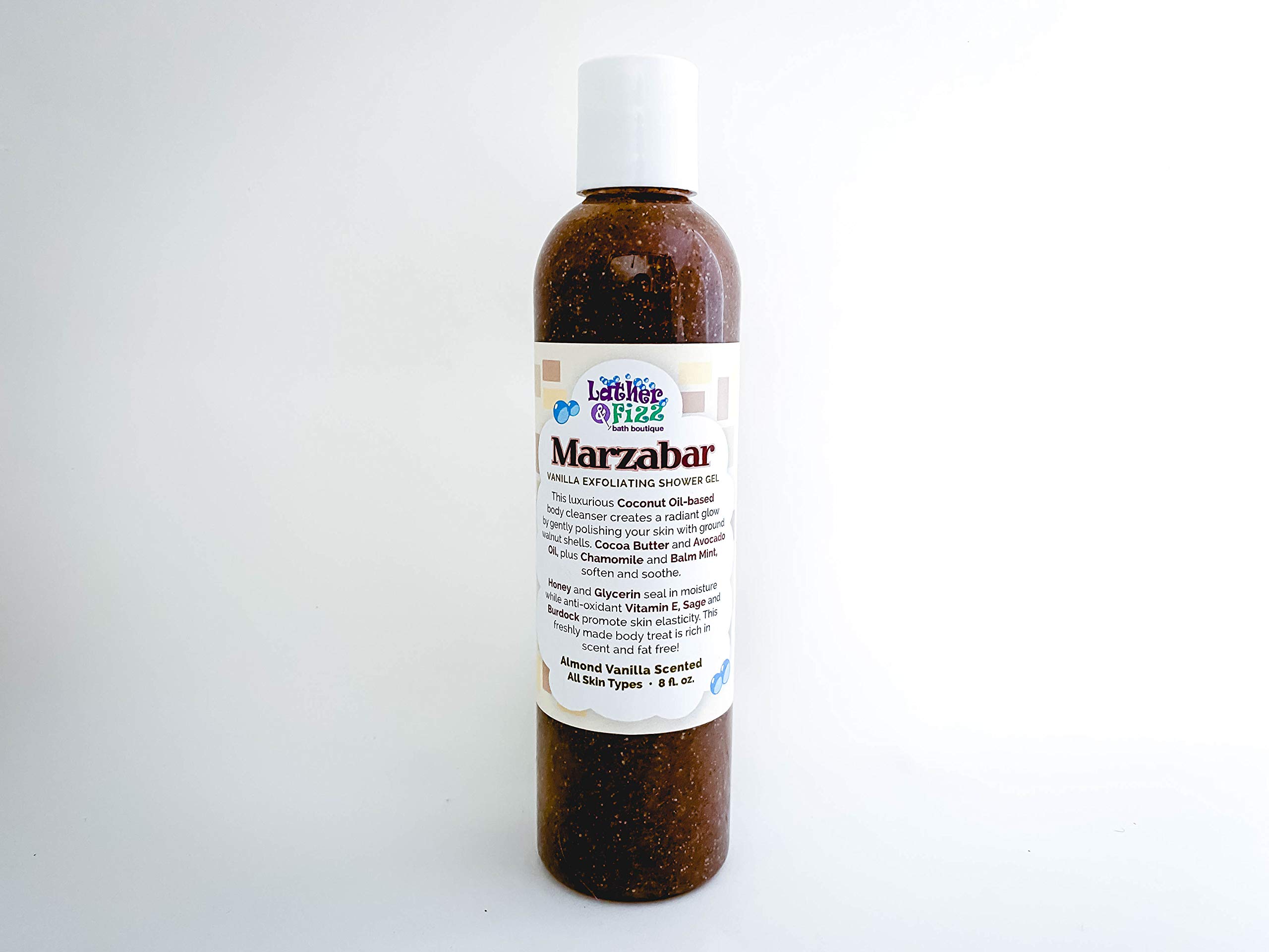 Marzabar Exfoliating Shower Gel by Lather & Fizz