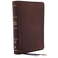 The KJV Open Bible: Complete Reference System, Brown Genuine Leather, Red Letter, Comfort Print: King James Version The KJV Open Bible: Complete Reference System, Brown Genuine Leather, Red Letter, Comfort Print: King James Version Leather Bound