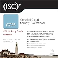 (Isc)2 Ccsp Certified Cloud Security Professional Official Study Guide, 3rd Edition (Isc)2 Ccsp Certified Cloud Security Professional Official Study Guide, 3rd Edition Audible Audiobook Kindle Paperback Audio CD