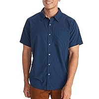 MARMOT Men's Aerobora Short Sleeve Button Down Shirt